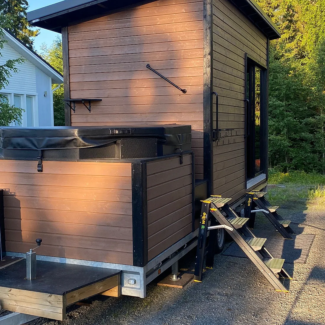 Sauna-paljukärry